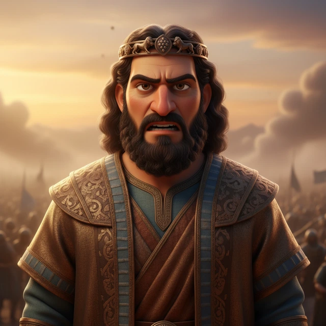 Portrait de Abia, roi de Juda