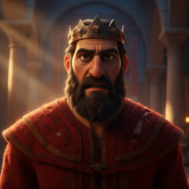 Portrait de Amon, roi de Juda