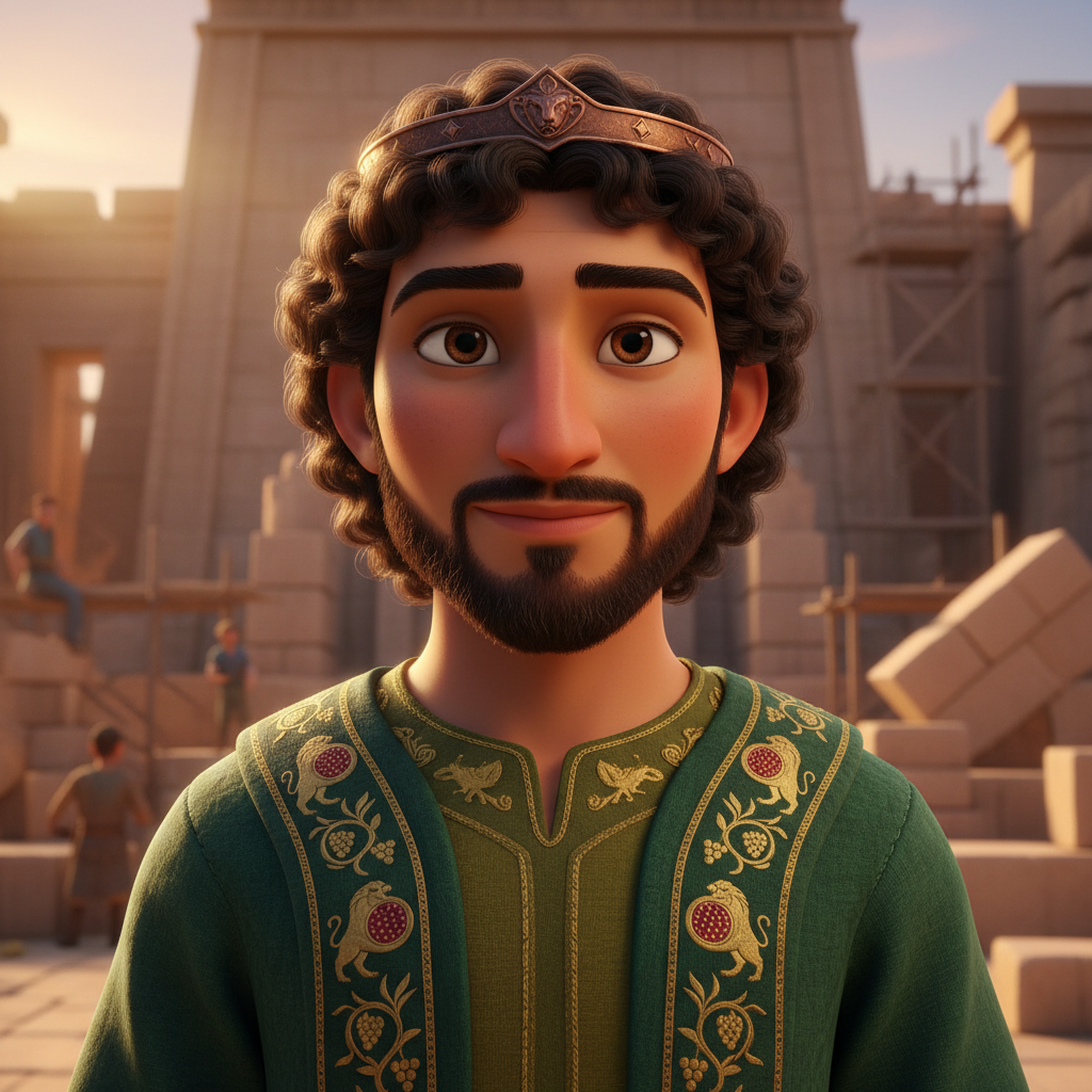 Portrait de Joas, roi de Juda