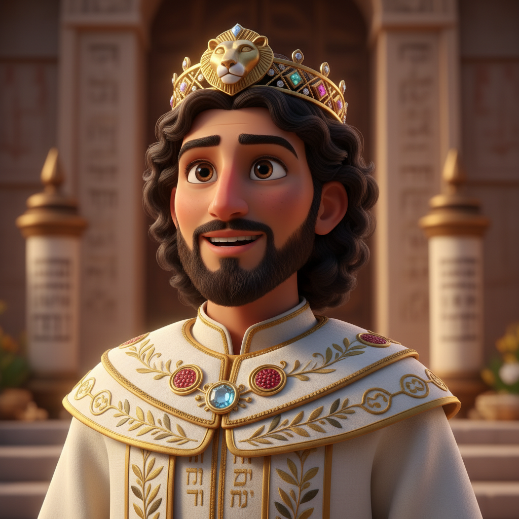 Portrait de Josias, roi de Juda