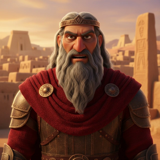 Portrait de Menahem, roi de Israël