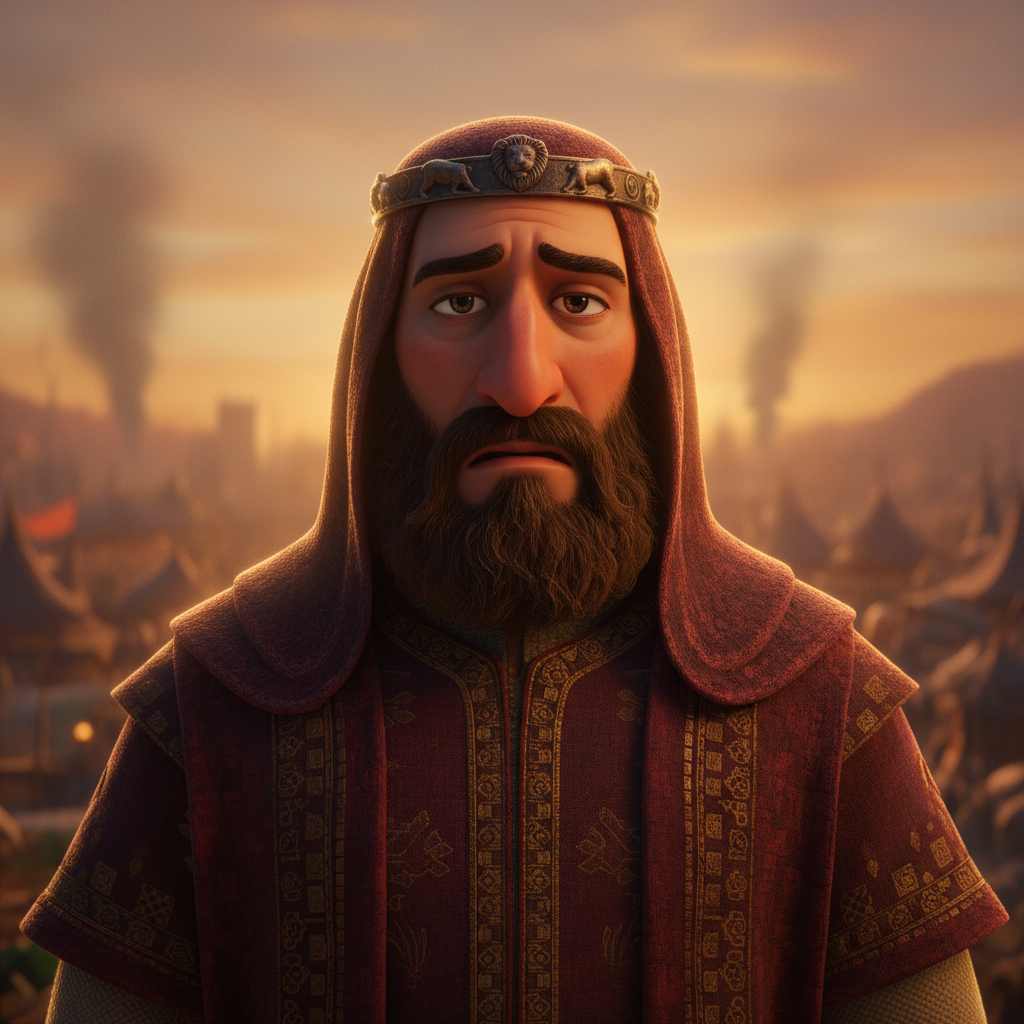 Portrait de Osée, roi de Israël