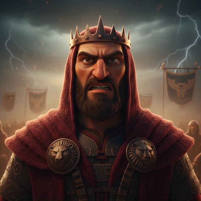 Portrait de Pékach, roi de Israël