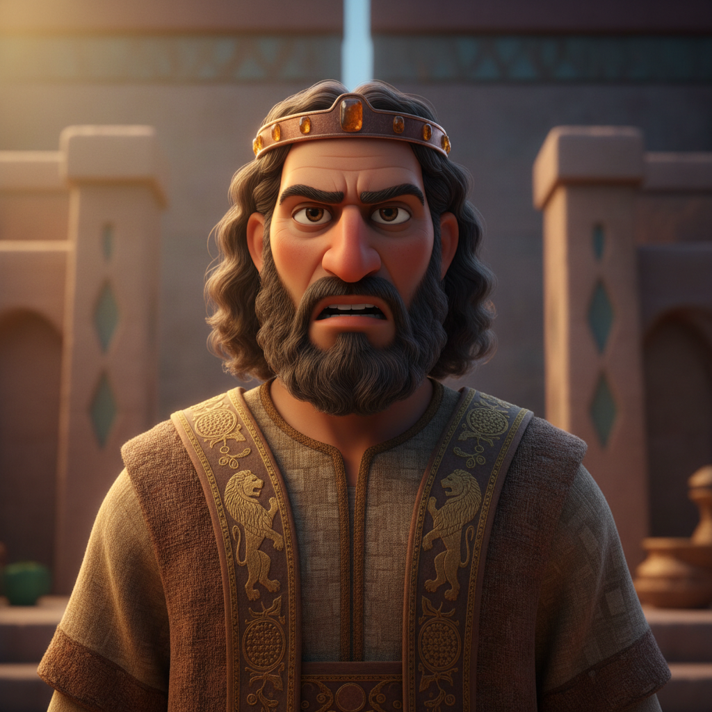 Portrait de Roboam, roi de Juda