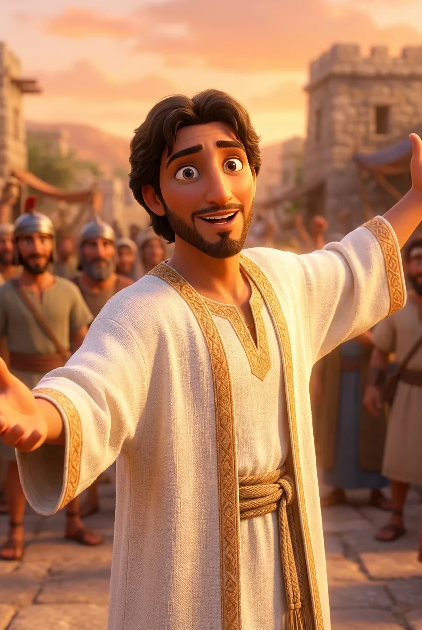 Portrait de Azaria fils d'Oded, prophète de la période judah