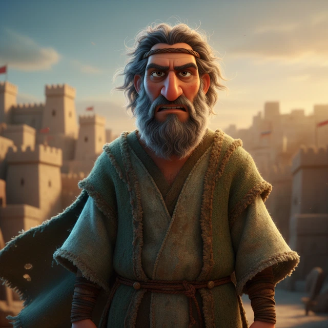 Portrait de Jonas, prophète de la période israel