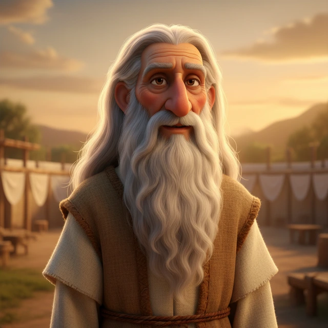 Portrait de Samuel, prophète de la période united