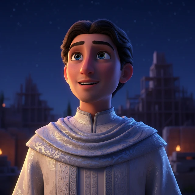 Portrait de Zacharie, prophète de la période postexilic