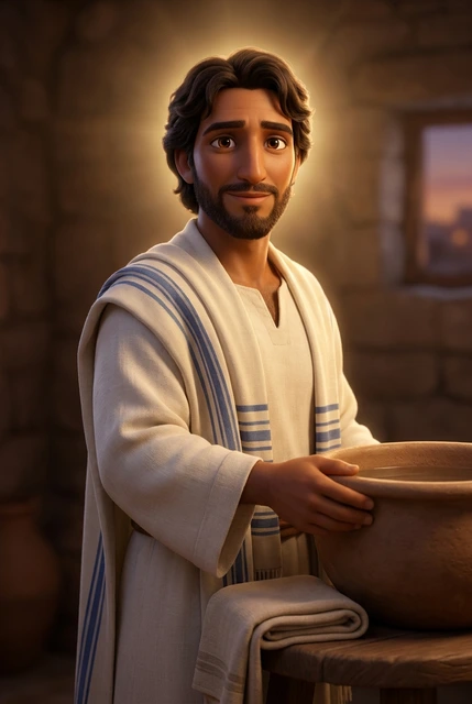 Portrait de Jésus-Christ, serviteur de Dieu