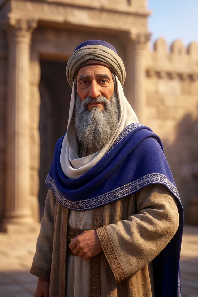 Portrait de Mardochée, serviteur de Dieu