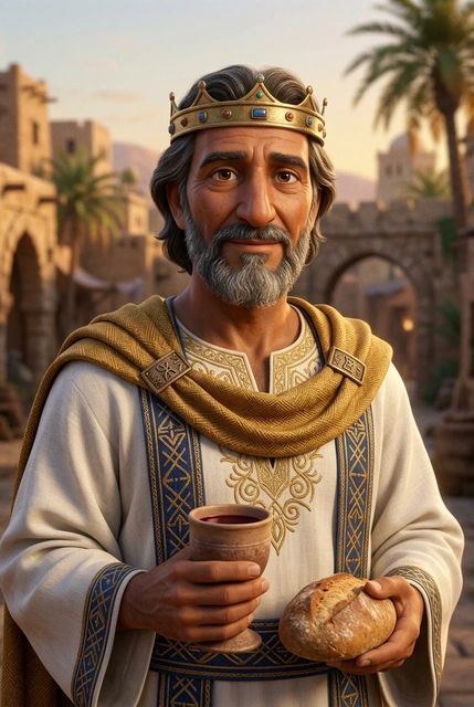 Portrait de Melchisédek, serviteur de Dieu